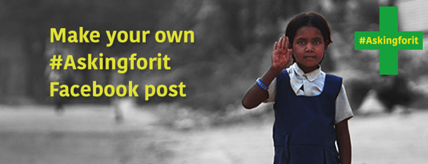 Make your own #Askingforit poster